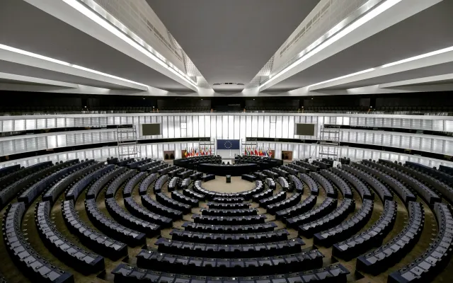 Aula del Parlamento europeo